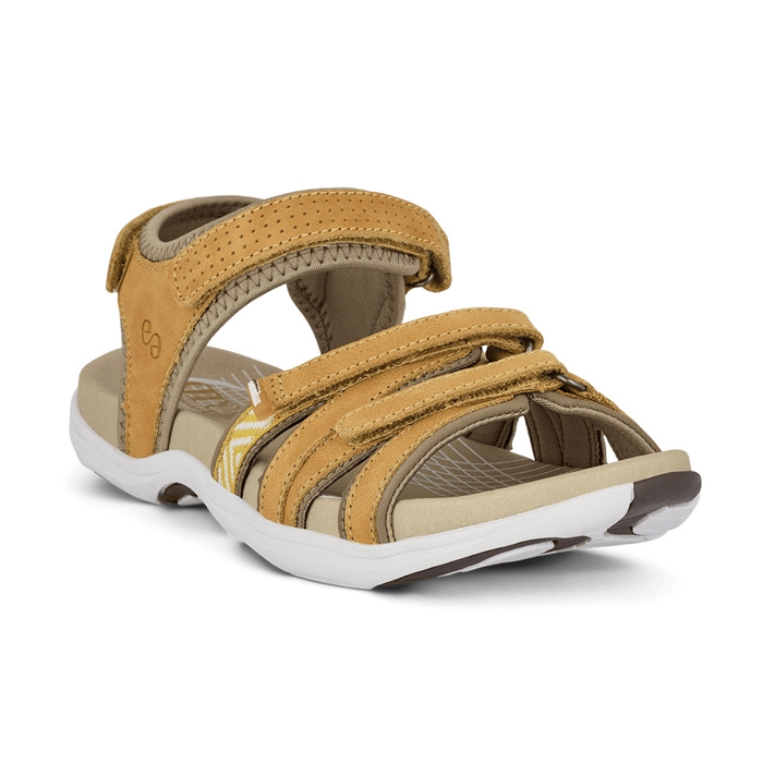 Grøn Komfort Corsica Caia Sandaler – Solgul Tilbud!