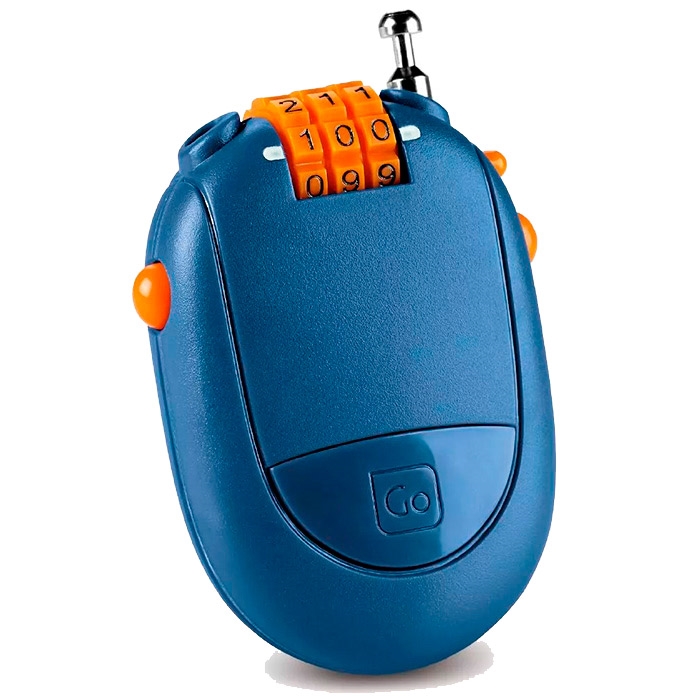 Go Travel Retractable Cable Padlock   Små Tasker  Punge  Tilbehør