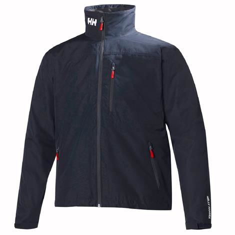 Helly Hansen Crew Jakke til Mænd - Marineblå Tilbud!