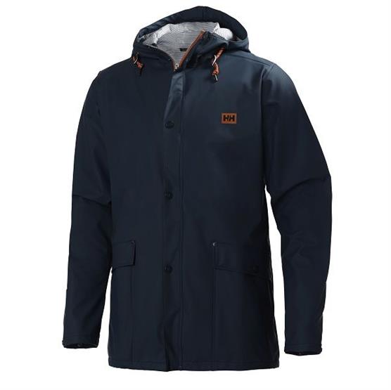 Helly Hansen Lerwick Regnjakke til Mænd - Tech Navy