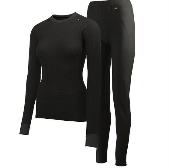 Helly Hansen Womens Comfort Wool Set  Black