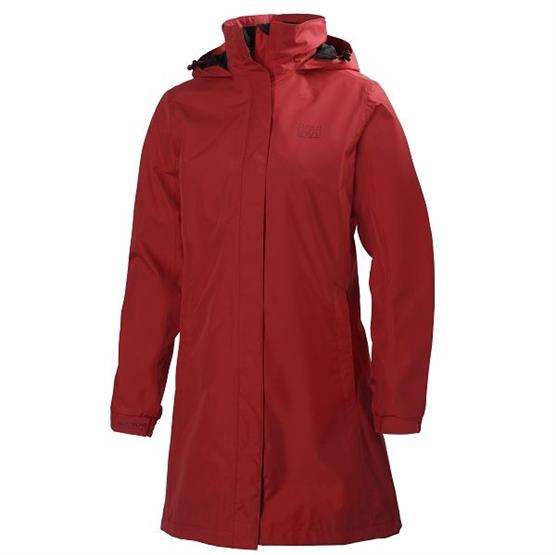 Helly Hansen Lang Aden Jakke til Dame - Coral