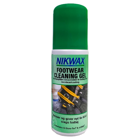 Nikwax Footwear Cleaning Gel Rengøring Til Alt Fodtøj    Ml   Tilbehør Til Støvler  Sko