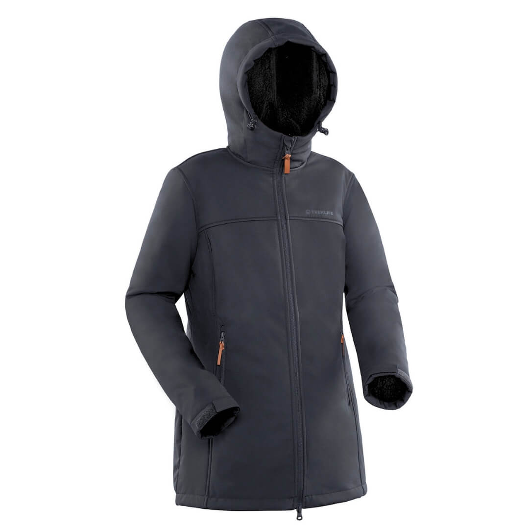 Jakke Dame   Treklife Vega   Sort