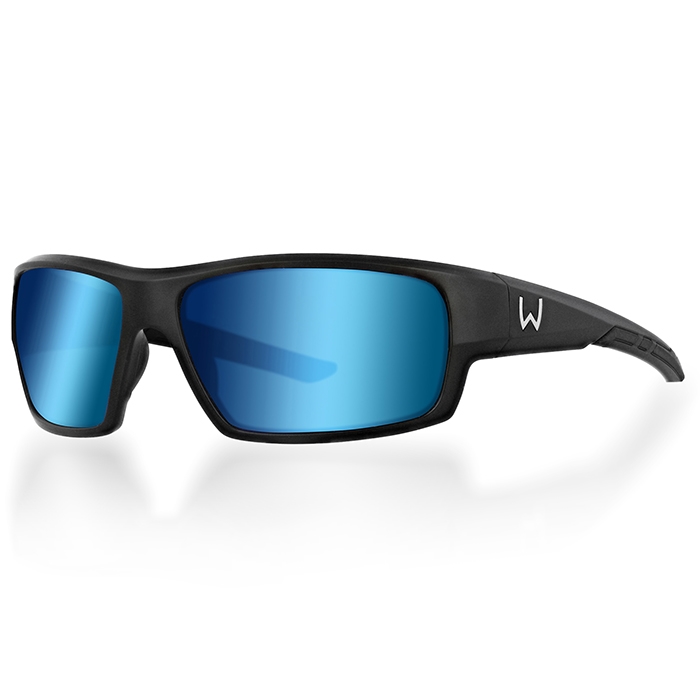 Westin W Sport Matte Black Lb Smoke Lm Blue Ar Blue Fiskebriller