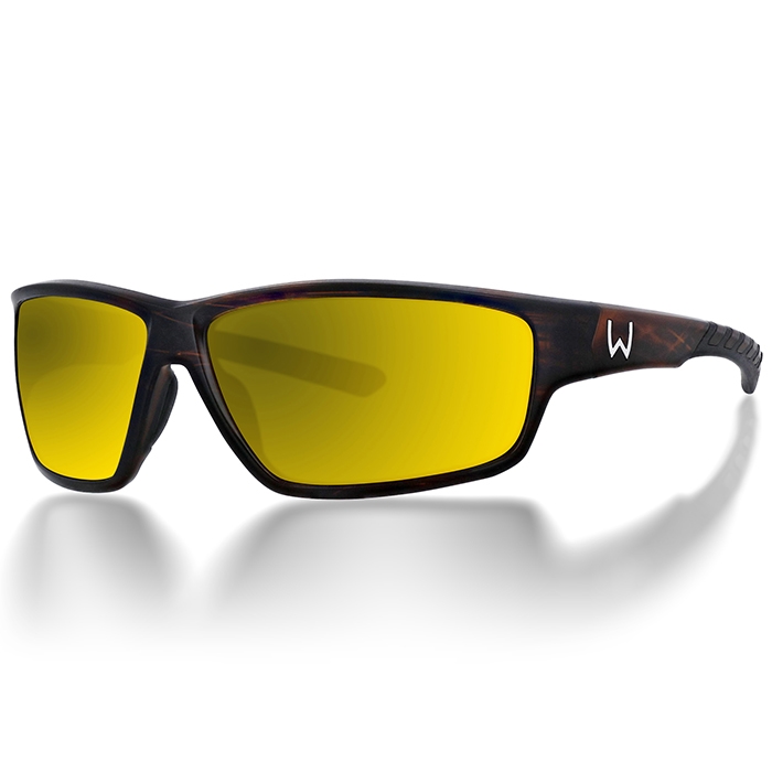 Westin W  Sport   Matte Brown Stripe   Lb Brown  Lm Yellow  Ar Green   Fiskebriller