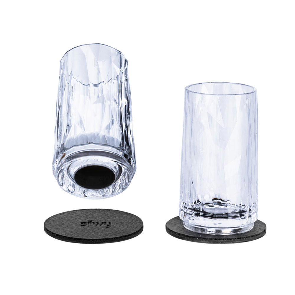 Silwy Shot Plastikglas med Magnet - Ideelt til Camping