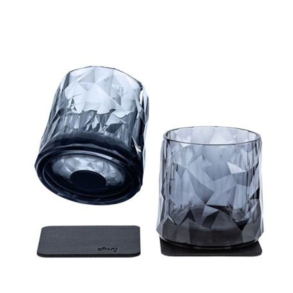 Silwy Plastikglas Med Magnet Silwy Tumbler Grey     Ml