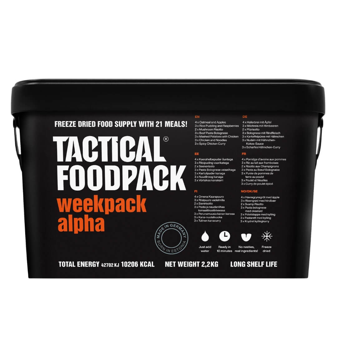 Frysetørret Mad   Tatical Foodpack   Alpha     Prs  Dage
