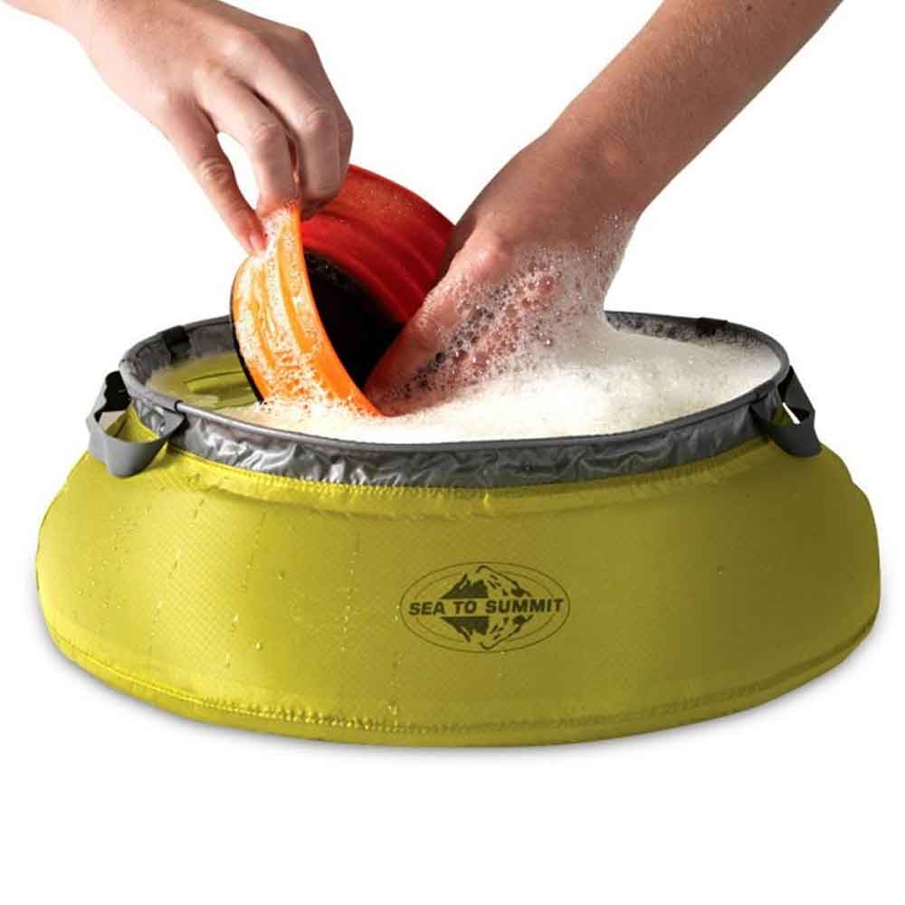 Sammenfoldelig opvaskebalje 10 liter fra Sea To Summit