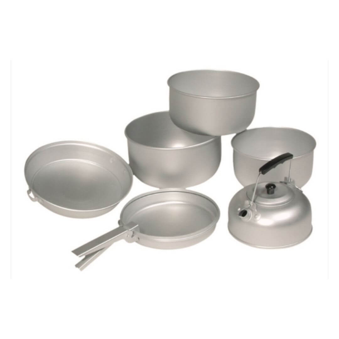 Kogesæt Pander Gryder Og Kedel Aluminum