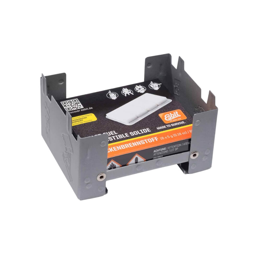 Brænder   Esbit Pocket Stove Inkl  Solid Fuel Tablets   Small