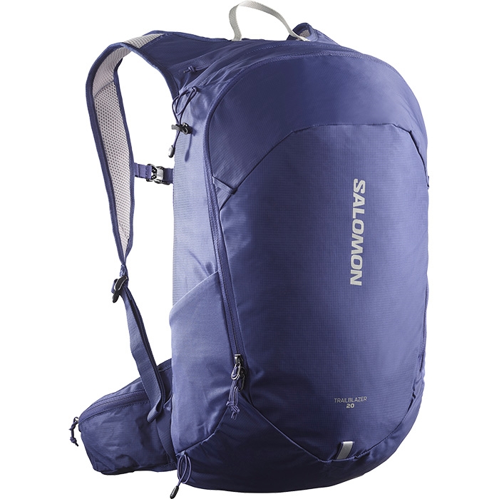 Salomon Trailblazer  L Rygsæk Mazarine Blue   Ghost Grey   Vandrerygsække