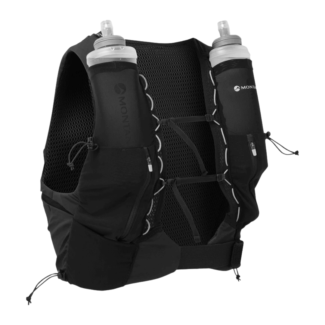 Løbevest Montane Gecko VP 5L - Sort Tilbud!