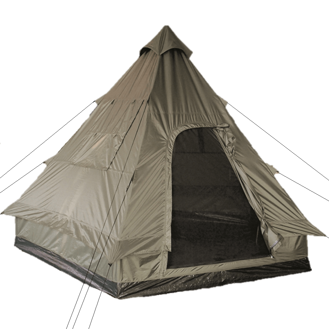 Telt   Pyramide   Tipi Design     Personer