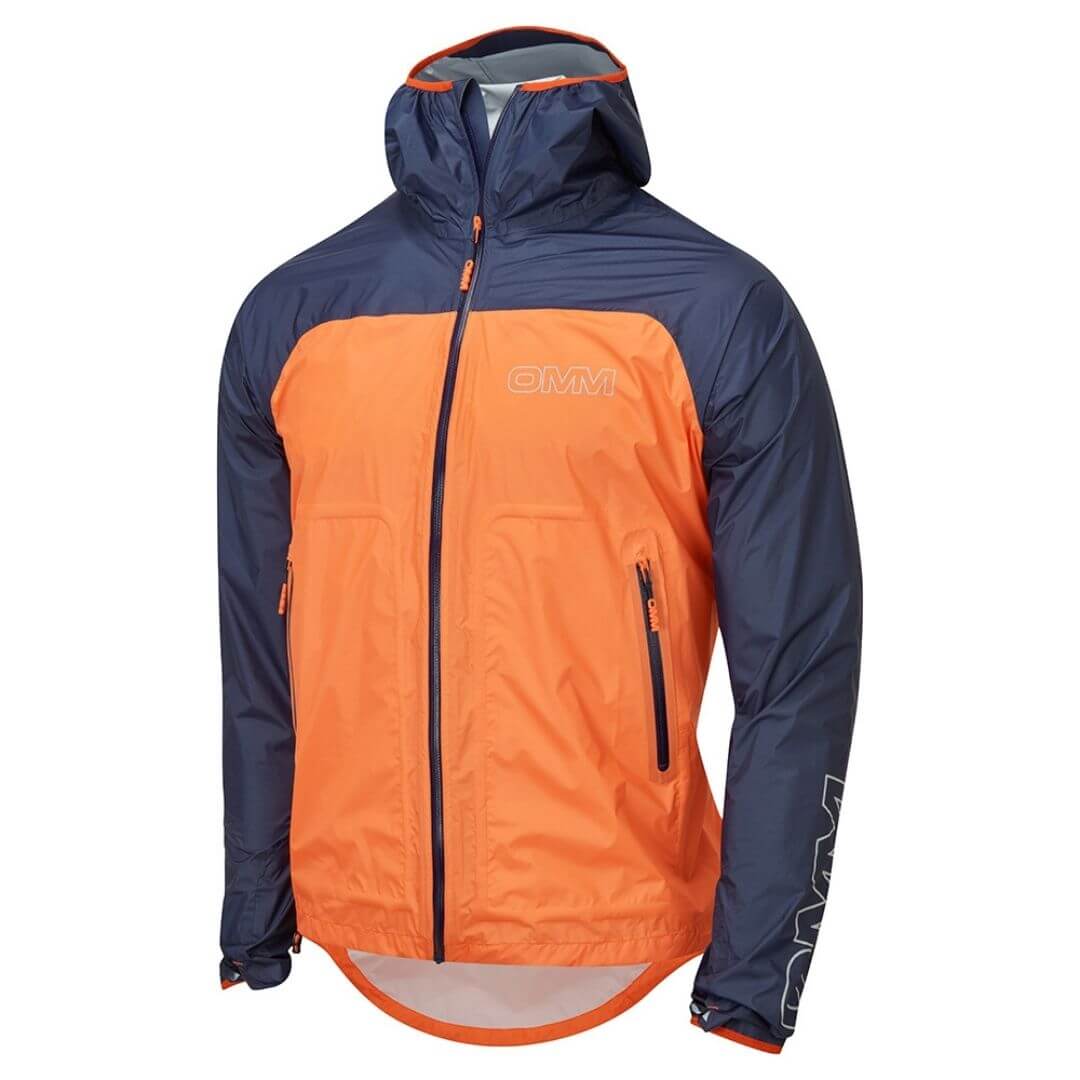 Jakke Til Mænd Omm Halo Gram Orange Blå