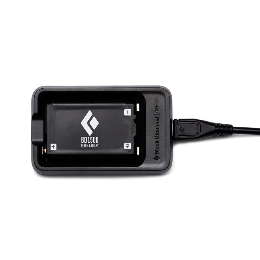 Oplader Og Batteri Til Pandelampe   Black Diamond Bd   Battery   Charger