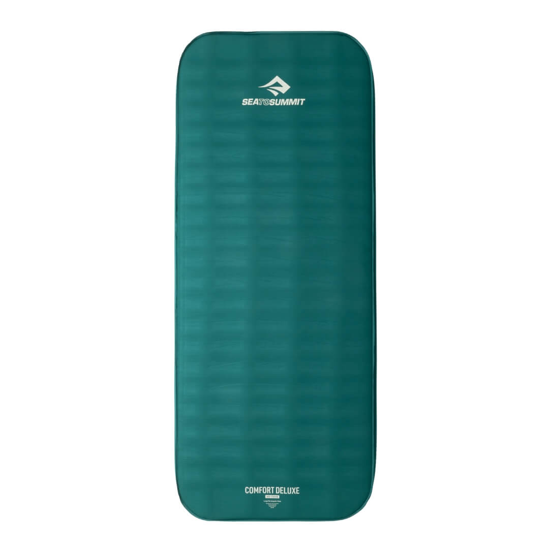 Selvoppusteligt Liggeunderlag   Sea To Summit Comfort Deluxe   Rektangulær   Large   Grøn