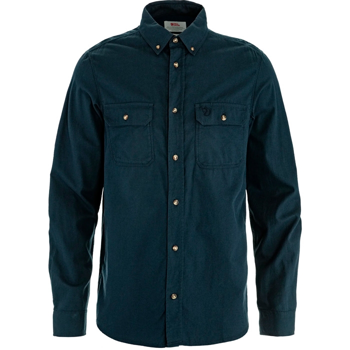 Fj? Llr? Ven ? Vik Lite Flannel Shirt Mdark Navy Xl   Skjorter