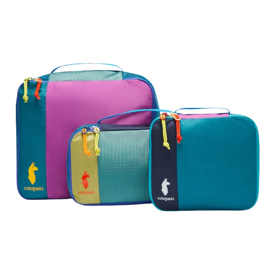 Pakkeposer   Cotopaxi Cubo Packing Travel Bundle   Del Dia
