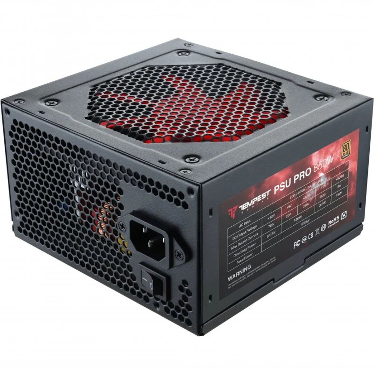 Gaming Strømforsyning Tempest Psu Pro  W