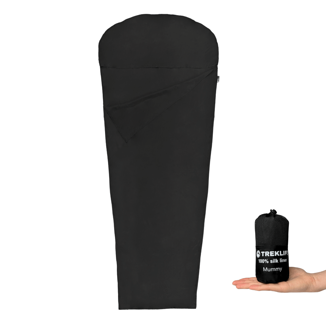 Silkelagenpose   Treklife Silk Liner   Mummy
