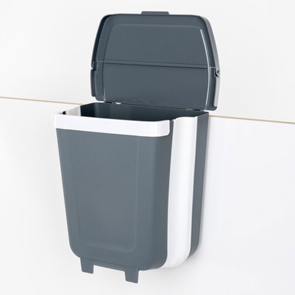 Camp4 Foldbar Skraldespand 8 Liter til Camping
