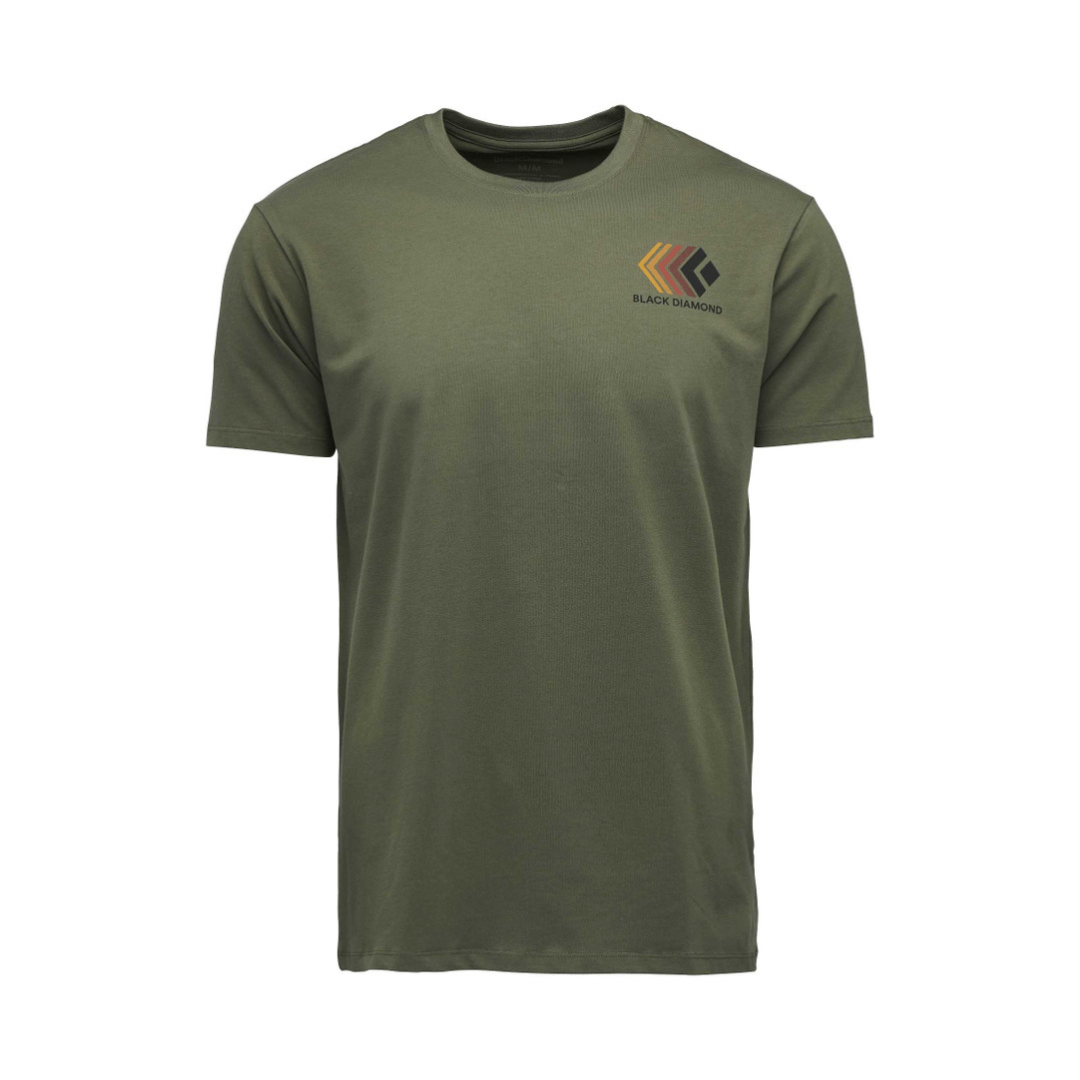 T Shirt Herre Black Diamond Faded Ss Tee Kun S M Tilbage