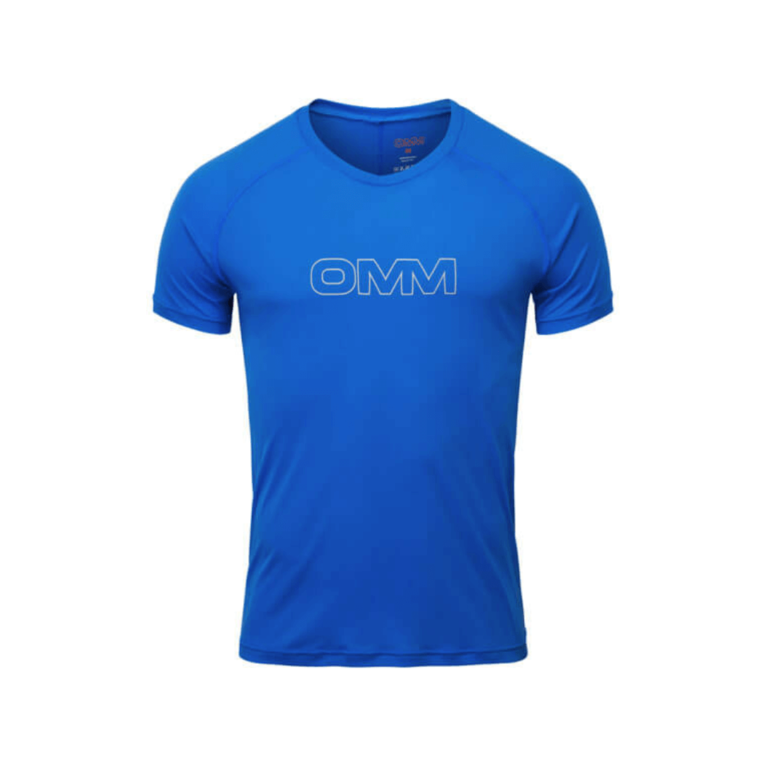 T Shirt Til Herre   Omm Nitro T S S   Ultra Letvægtig   Blå