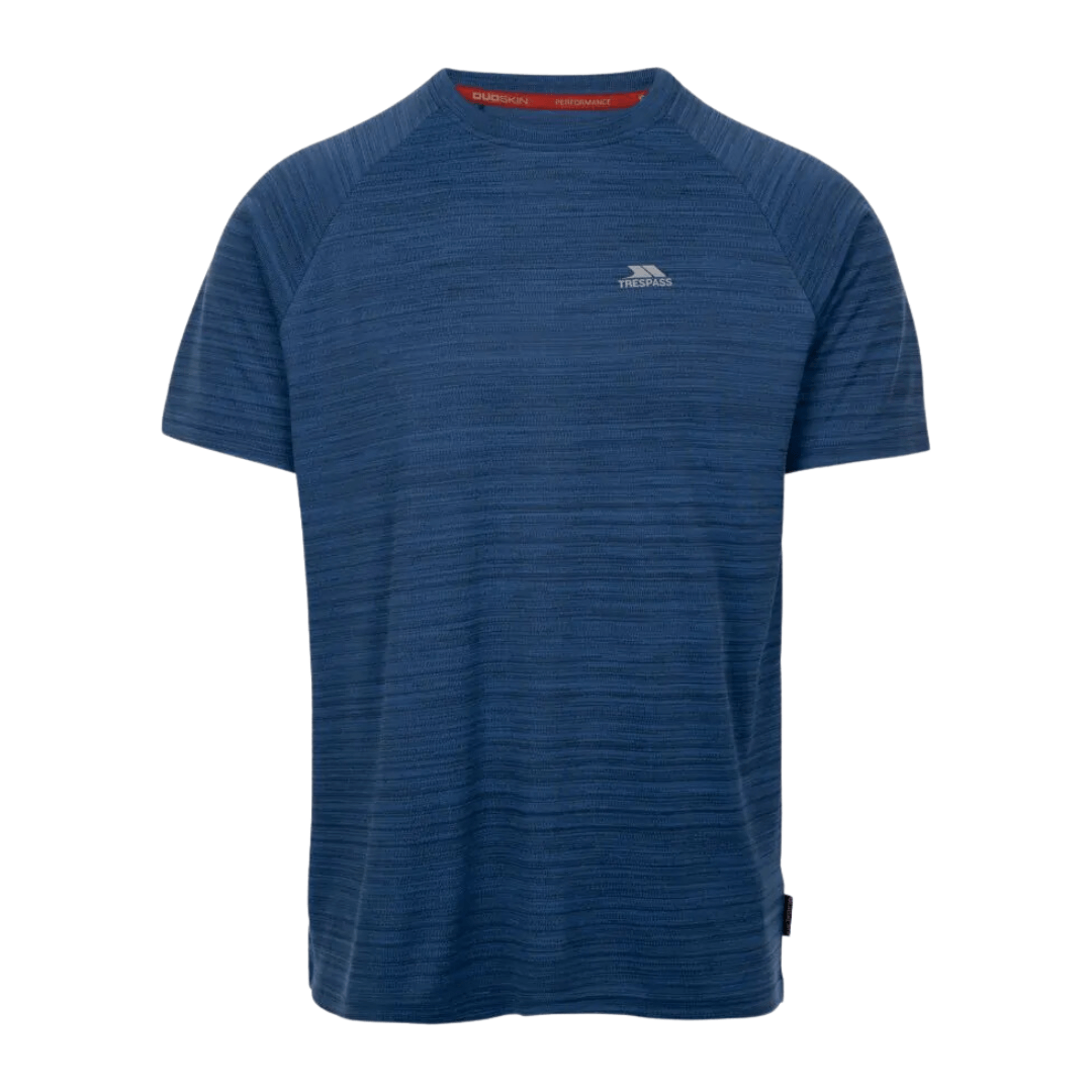 T Shirt Til Herre   Trespass Leecana Tp    Mørkeblå