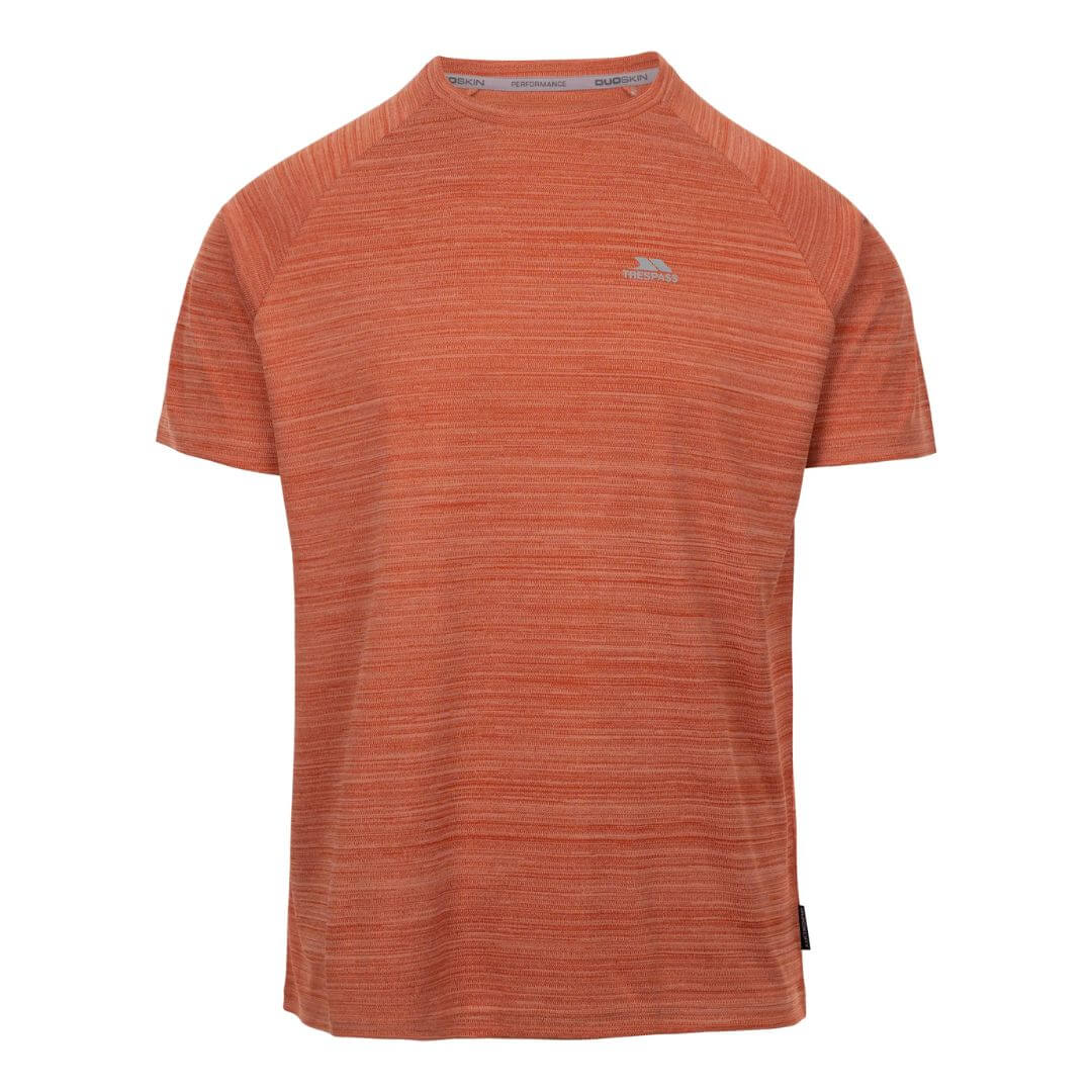T Shirt Til Herre   Trespass Leecana Tp    Orange