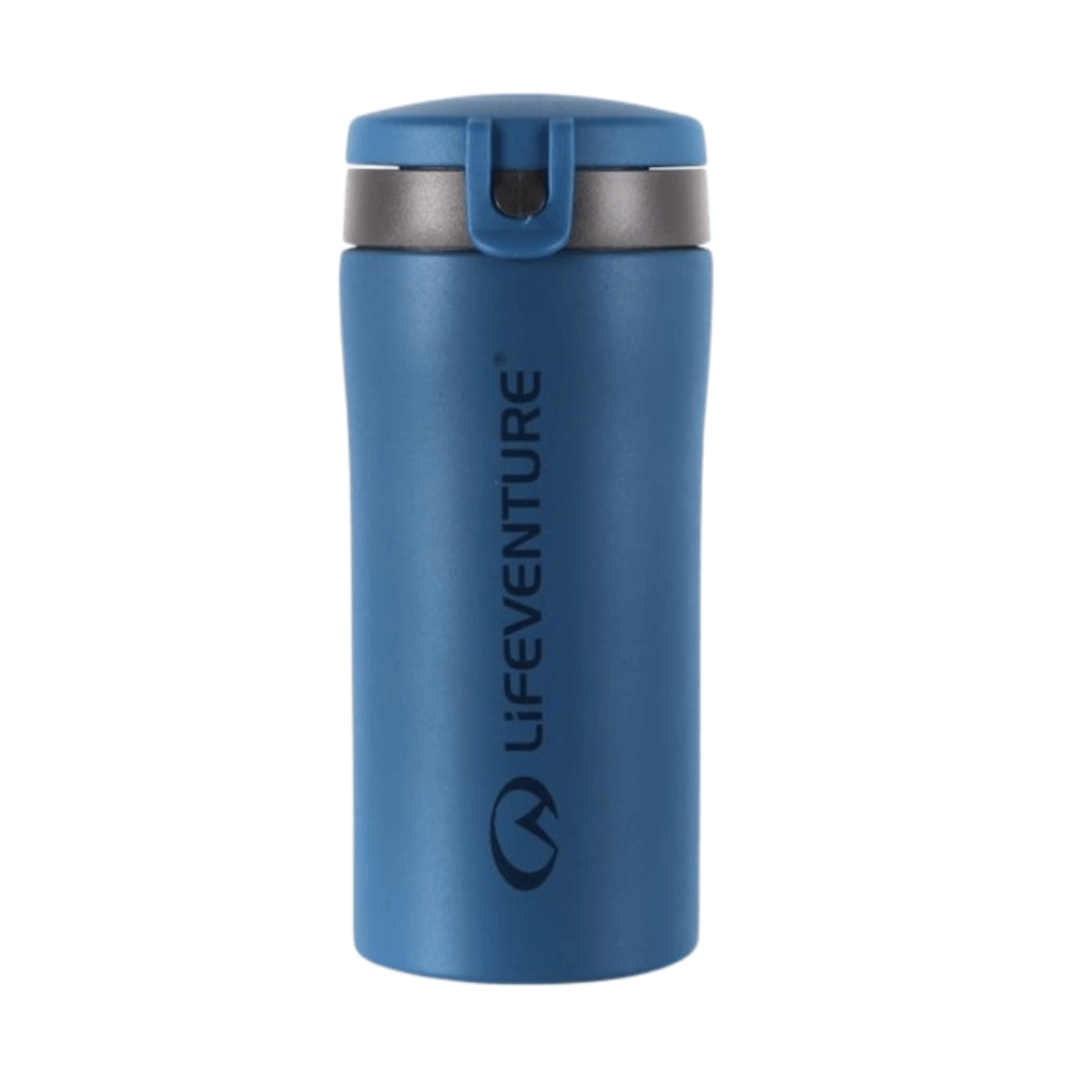 Termokrus   Lifeventure Flip Top Thermal Mug   Blå