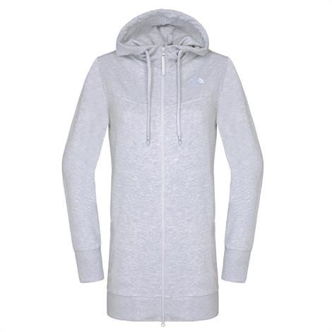 The North Face Kvinders Parka Hoodie i Grå - Perfekt til Sommeren