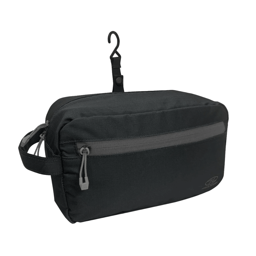 Toilettaske   Highlander Sancho Toiletry Kit   Sort