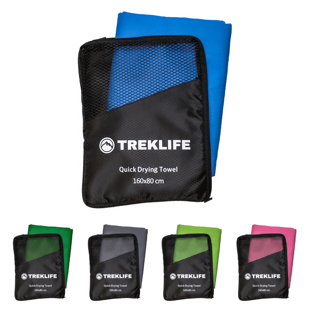 Hurtigtørrende Microfiber Håndklæde X Cm Treklife