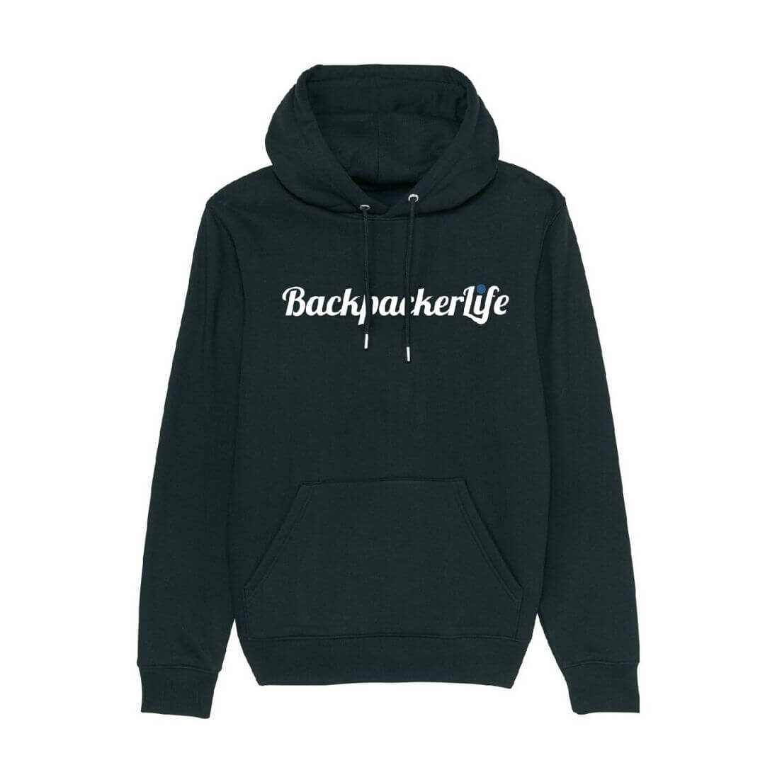 Trøje   økologisk Og Recycled   Backpackerlife   Sort