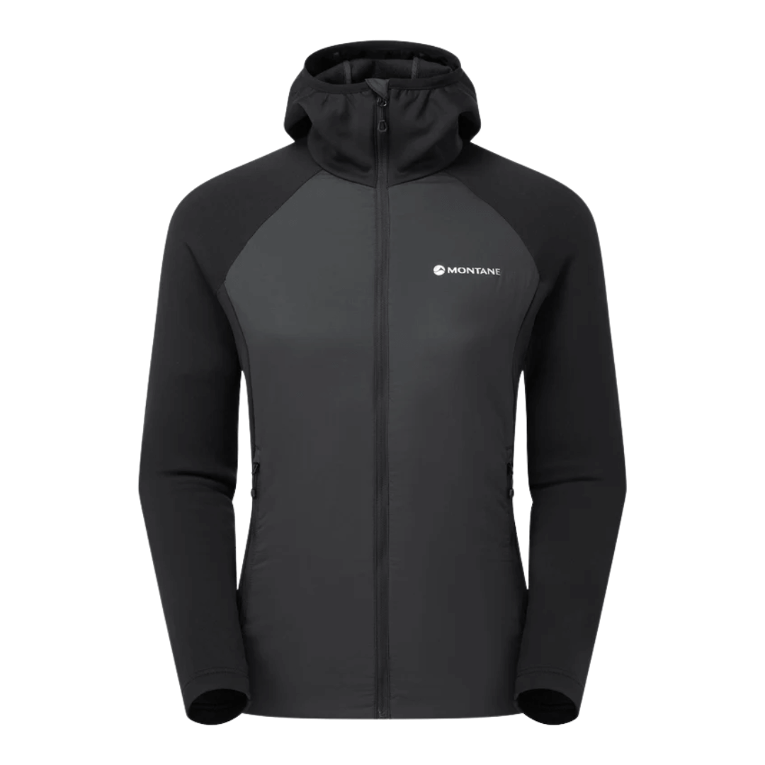 Montane F Sirocco Lite Hoodie til kvinder - Sort