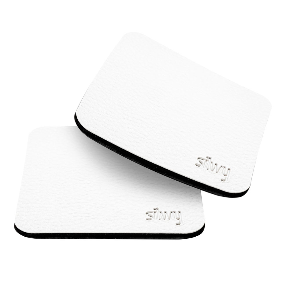 Silwy Metal Nano Gel Pads Nano Gel Pads Square White     Stk