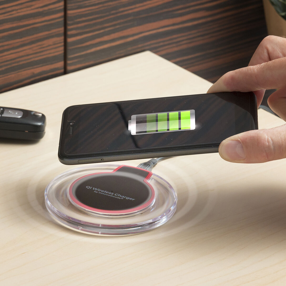 Trådløse Oplader Til Smartphones Qi Innovagoods