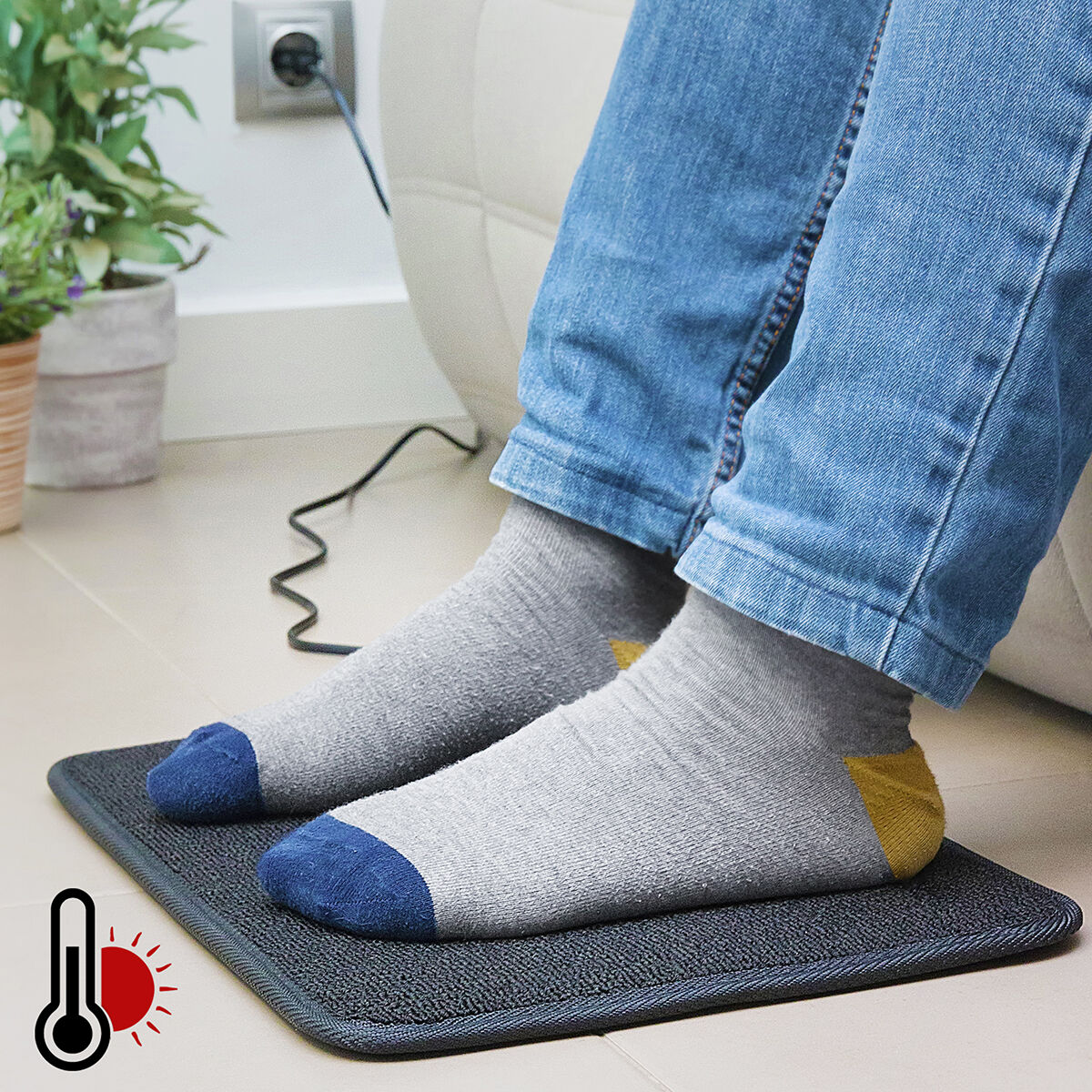 Innovagoods  W Elektrisk Varmemåtte   X   Cm
