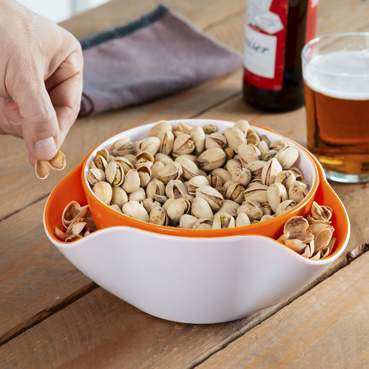 I  Snackskål Innovagoods   Dele