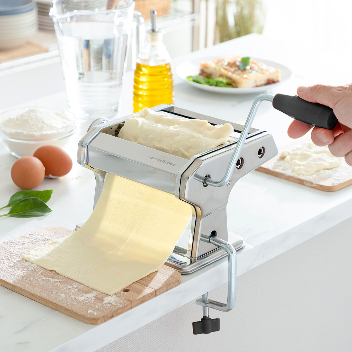 Frisk Pastamaskine Med Opskrifter Frashta Innovagoods