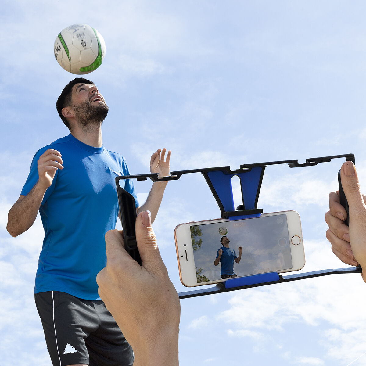 Smartphone Holder Med Manuel Stabilisator Stafect Innovagoods