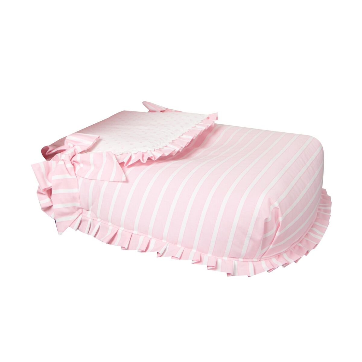 Sengetæppe  Vattæppe  Babyline Oporto Pink Vugge Til Baby