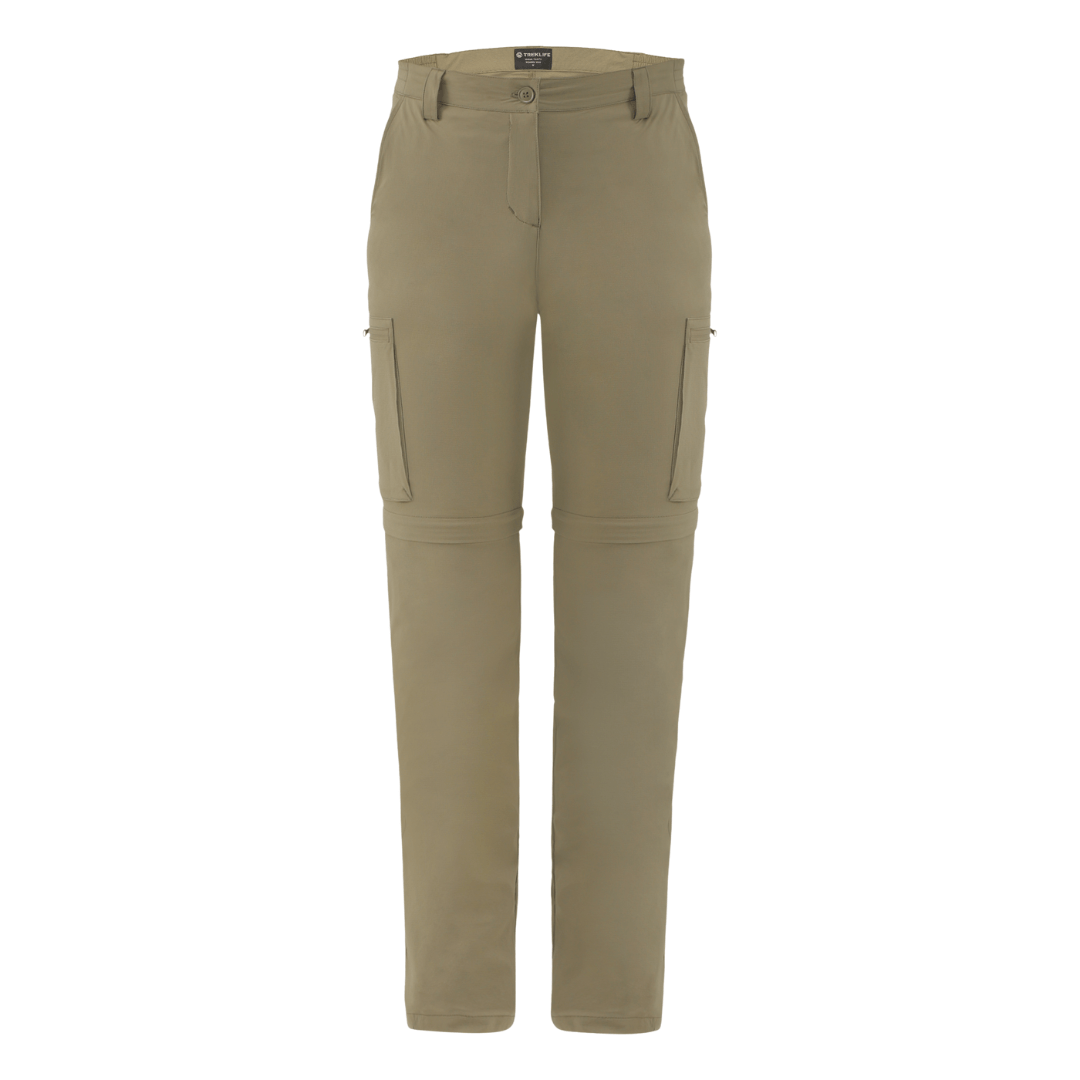 Vandrebukser Dame   Treklife Zip Off Pants   Sand