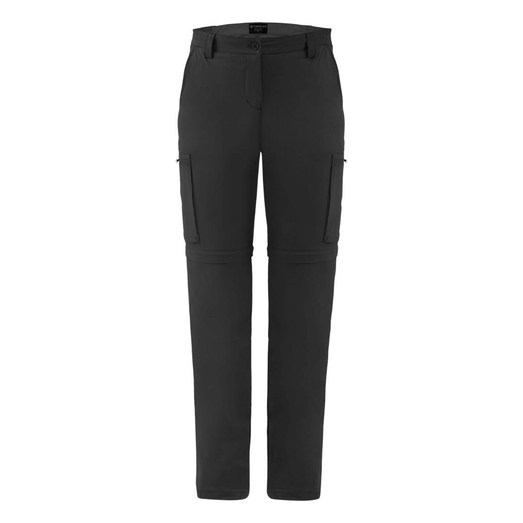 Vandrebukser Dame Treklife Zip Off Pants Sort