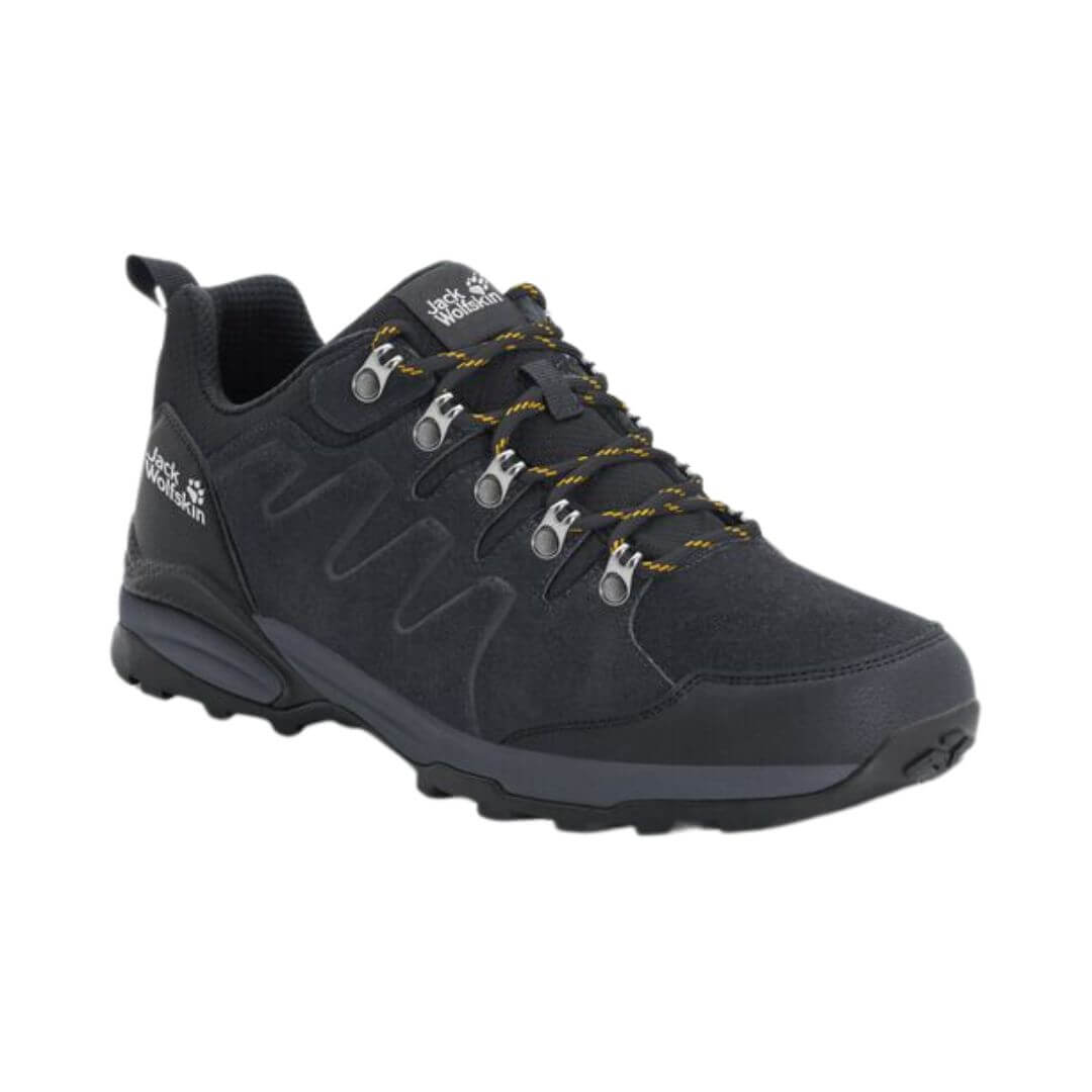 Vandresko Mænd Jack Wolfskin Refugio Texapore Low M Mørkegrå