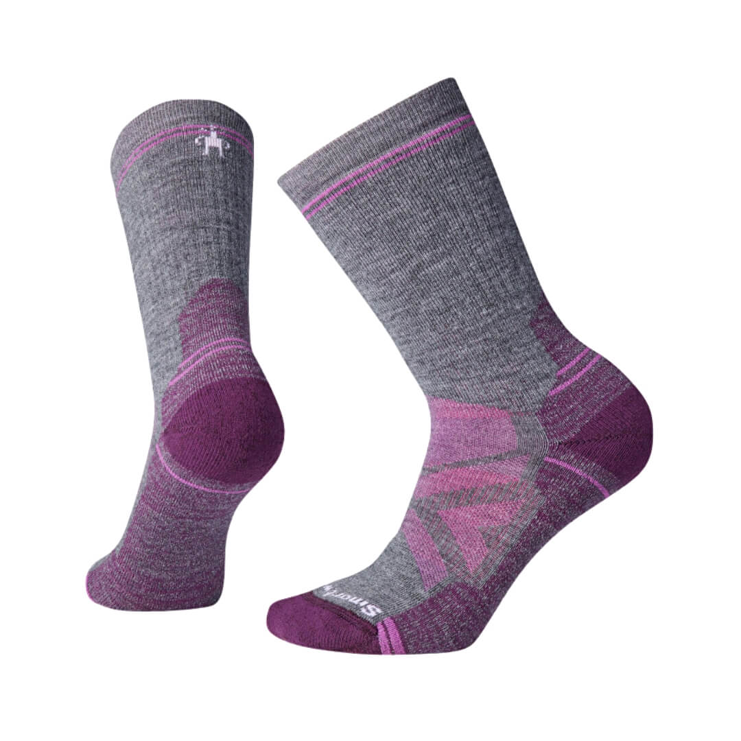 Vandresokker Dame   Smartwool Hike Full Cushion Crew Socks   Grå