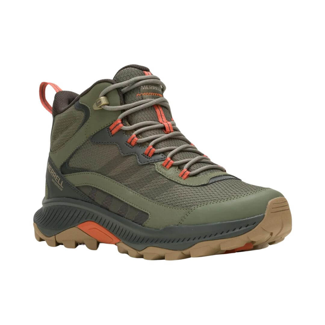 Vandrestøvler Herre   Merrell Speed Strike   Mid Wp   Grøn