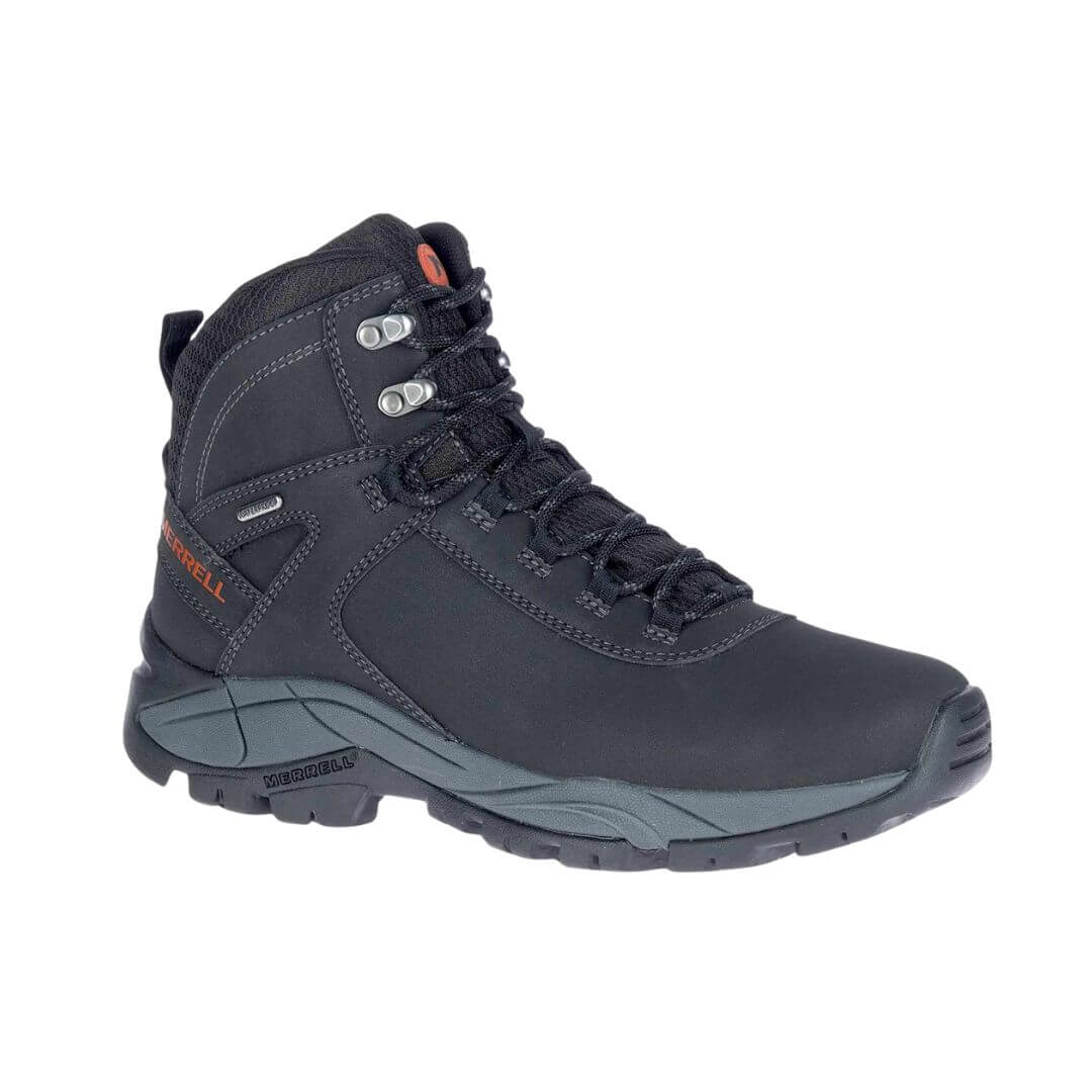 Merrell Vego Mid Cut Vandrestøvler til Herre - Sort Læder